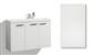 TALIA SINK CABINET 90CM INTEGRA GLOSSY DOOR, 3 DOORS, SINK ON THE RIGHT, COLLECTED