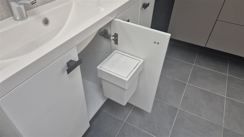 WASTE BIN WHITE 174*176*229 mm