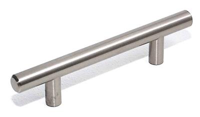 HANDLE TUBO 128 mm STAINL.STEEL LOOK