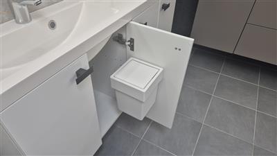 WASTE BIN WHITE 174*176*229 mm