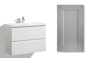 LOMIA SINK CABINET WITH 100CM SIRENA GREY DOOR, 2 DRAWERS