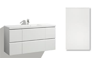 LOMIA SINK CABINET WITH INTEGRA GLOSSY DOOR, 6 DRAWERS