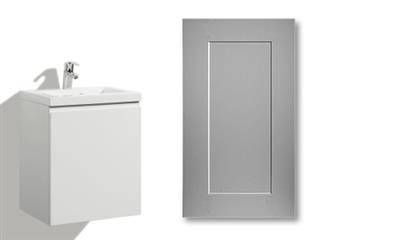 LOMIA SINK CABINET 50CM WITH SIRENA GREY DOOR, RIGHT, COLLECTED