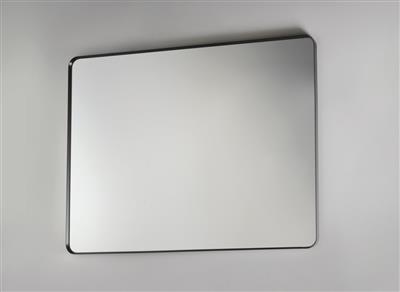 MIRROR PERSEO BLACK 800X800 mm