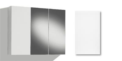 MIRROR CABINET 90CM INTEGRA MATTE DOOR, 2 MIRROR DOORS, LEFT