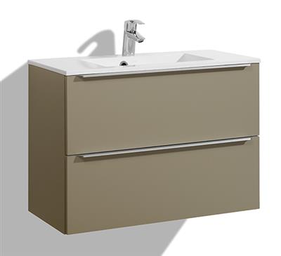 LUXE SM MOCCA SINK CABINET 60 CM WITH TANGO SINK. 2 DRAWERS