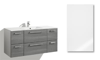 TRISTAN SINK CABINET 120CM IIRIS WHITE, 6 DRAWERS, COLLECTED