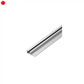 BOTTOM RAIL SINGLE SILVER 3M