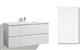 LOMIA SINK CABINET WITH BASIC DOOR, 6 DRAWERS, COLLECTED