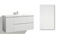 LOMIA SINK CABINET WITH 120CM SELMA DOOR, 4 DRAWERS, 1 DOOR, RIGHT, COLLECTED