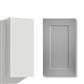 WALL CABINET 30CM SIRENA GREY DOOR, LEFT