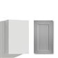 WALL CABINET 50CM SIRENA GREY DOOR, RIGHT, COLLECTED