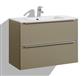 LUXE SM MOCCA SINK CABINET 60 CM WITH TANGO SINK. 2 DRAWERS