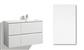 TANGO SINK CABINET 90CM BASIC DOOR, 4 DRAWERS, SINK ON THE RIGHT, COLLECTED