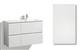 TANGO SINK CABINET 90CM INTEGRA MATTE DOOR, 4 DRAWERS, SINK ON THE RIGHT, COLLECTED